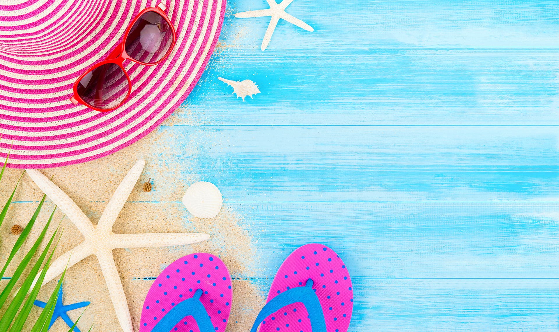 colorful summer holiday beach background caterease emailing background image