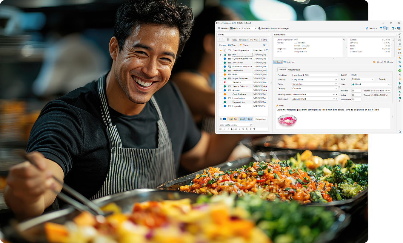 Caterease | Advanced Catering & Event Management Software Productive 1